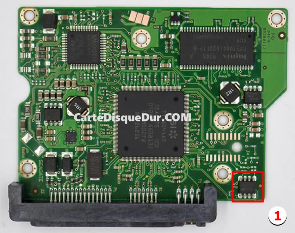 Carte PCB 100468303 Seagate ST3250310AS Carte PCB 100468303 Seagate ST3250310AS