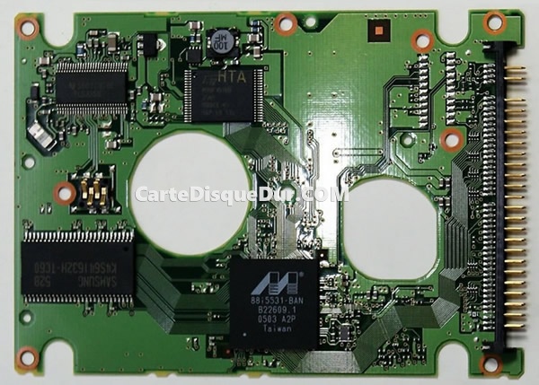 Carte PCB CA26325-B16104BA Fujitsu MHT2060AT PL Carte PCB CA26325-B16104BA Fujitsu MHT2060AT PL
